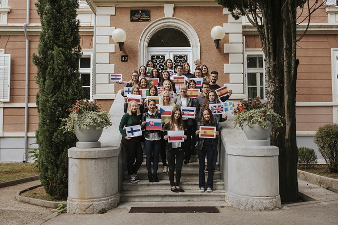 Erasmus welcome day zastave WS 2018